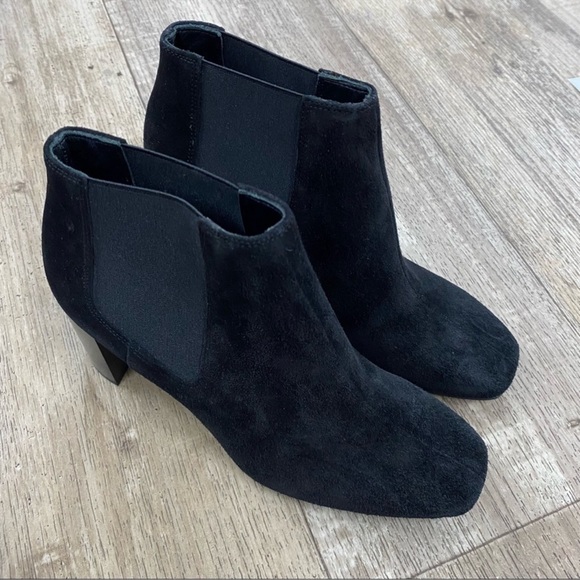 rag & bone Aslen bootie in Black Suede 5 - Picture 3 of 4